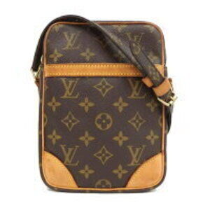 Louis Vuitton Danube Monogram Crossbody Bag Brown